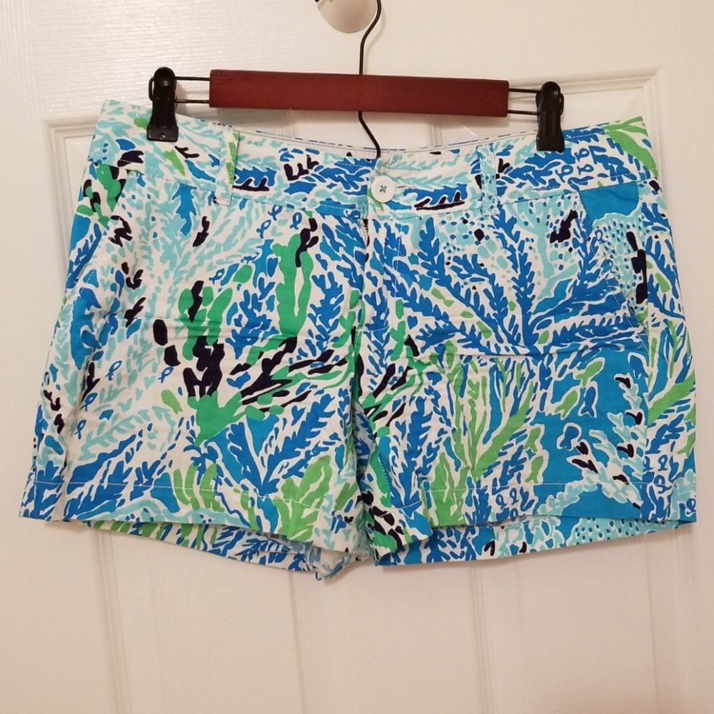 Lilly Pulitzer Callahan Shorts Blue LCC